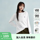 Champion冠軍情侶長(cháng)袖T恤美式休閑上衣純棉打底衫潮 白色 M 