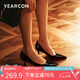 意爾康女鞋優(yōu)雅晚宴鞋尖頭高跟鞋時尚配禮服女鞋 49933W 黑色 37 