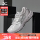 美津濃（MIZUNO）新款男女跑步運動(dòng)鞋 都市運動(dòng)搭配透氣復古機能跑步鞋 RACER V2