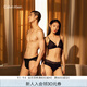 Calvin Klein內(nèi)衣男士ck性感鏤空黑色蕾絲輕薄柔軟舒適貼身三角內(nèi)褲男NB3857 UB1-太空黑 1條 L