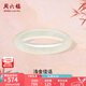 周六福（ZLF）七夕禮物 香檳白月光玉髓手鐲女寬條新中式國風(fēng)送女友紀(jì)念日禮物 54mm