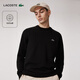 LACOSTE法國鱷魚(yú)男裝秋冬經(jīng)典款純棉休閑套頭針織衫|AH1985 031/黑色 L 5