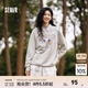 森馬迪士尼米奇家族合作系列衛衣女中長(cháng)款插肩袖2025新款寬松春裝 淺花灰00229 2XL 175/96A