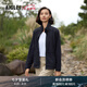 AIGLE艾高抓絨衣經(jīng)典款POLARTEC戶外保暖上衣收腰全拉鏈外套女士 海軍藍 BE633 40 (170/92A)
