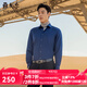 雅戈爾（YOUNGOR）長(cháng)袖襯衫男年春季新品條紋襯衫男襯衣男 VLPM119768FFY藏青 44