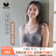 華歌爾（Wacoal）藍(lán)標(biāo)女內(nèi)衣無鋼圈花生杯貓耳杯棉感曠野美拉德背心內(nèi)衣文胸罩3501 【寬肩帶】初代貓耳杯-灰色 M (70A-70E/75A-75C)