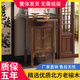 神臺供桌家用供神桌中堂神龕供臺家用一體香案農村堂屋佛龕實(shí)木 普通款68*48*88一屜（顏色備注）