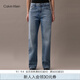 Calvin KleinJeans【復刻90系列】25春夏女士ck淺色復古直筒牛仔褲47B908G W99-牛仔藍 25