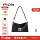 菲安妮（FION）疊疊hobo包包2025新款真軟皮輕奢斜挎包女單肩包 生日禮物