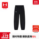 安德瑪（Under Armour）男女童體訓(xùn)透氣寬松戶外運(yùn)動(dòng)長褲工裝褲243223128 黑色 160cm 