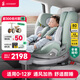 ledibaby樂蒂寶貝兒童安全座椅0-4-12歲汽車用嬰兒寶寶坐椅車載可坐可躺 太空艙2Pro旗艦版【松霜綠】