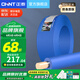 正泰（CHNT） 電線電纜BV1.5/2.5/4/6平方國(guó)標(biāo)家裝空調(diào)單股銅芯電線銅線電源線 2.5平方 (藍(lán)色-零線/100米)