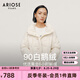 艾諾絲雅詩【商場同款】2024冬季新款中國風(fēng)白鵝絨羽絨服保暖短外套31030093 奶油米 M