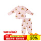 Milkbarn兒童長褲長袖套裝男女童純棉家居服兩件套秋衣秋褲保暖內(nèi)衣童裝 狐貍精靈 80 cm