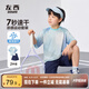 左西男童運(yùn)動(dòng)套裝夏季涼感速干2025新款兒童輕薄透氣漸變潮 藍(lán)色 140