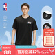 NBA官方-【限時(shí)秒殺】湖人/勇士 休閑男女運動(dòng)夏季寬松速干T恤短袖 聯(lián)盟隊/黑色-速干T恤 L