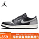 Jordan男子休閑鞋喬丹AJ1影子灰 JORDAN 1 運動鞋DD9315-001黑/灰41