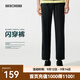 斯凱奇（Skechers）2025年秋季新品閃穿褲男休閑褲時(shí)尚百搭運動(dòng)褲吸濕速干長(cháng)褲 碳黑/0018 2XL