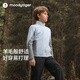 moodytiger兒童暖皮衣拒水保暖秋冬季男童外套舒適柔軟透氣立領(lǐng)女童運動(dòng)衣