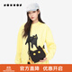 NOXXON偌閃可愛(ài)貓咪單肩包2025新款女包休閑日韓斜挎包腋下包生日禮物 曜石黑（喵喵款式一）