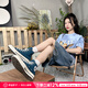 匡威（Converse）男鞋女鞋  黑白經(jīng)典款高幫帆布鞋常青款學(xué)生情侶運動(dòng)休閑鞋板鞋 高幫青色/1970s經(jīng)典 43
