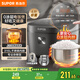 蘇泊爾（SUPOR）0涂層電飯煲無(wú)涂層電飯鍋4L大容量家用316L不銹鋼1-8人雜糧技術(shù)少量煮智能微壓多功能SF40FC5781