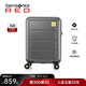 新秀麗（Samsonite）拉桿箱大容量行李箱男女旅行箱 萬向輪登機(jī)箱時尚抗壓 密碼箱 HG1 灰色 25英寸