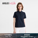 AIGLEAIGLE艾高POLO衫短袖T恤春夏經(jīng)典款DFT速干吸濕COOLMAX涼爽女