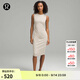 lululemon丨Shirred Nulu? 女士腰部收褶中長(cháng)背心裙 LW1EYTS 莫哈韋黃 XXS /2