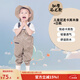 漁之源下水褲趕海服兒童連體褲涉水服玩水連體衣雨褲下水褲雨褲雨鞋一體 升級尼龍【更輕更透氣】卡其 25 （鞋內長(cháng)16）