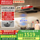 帥康【補(bǔ)貼20%】抽油煙機(jī)家用廚房26風(fēng)量側(cè)吸式揮手智控自動(dòng)清 脫排吸油煙機(jī)CXW-258-T811 【國(guó)補(bǔ)20%】變頻自巡航煙機(jī)T811【25年新品】 天然氣