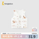 童泰（TONGTAI）嬰兒馬甲秋冬寶寶夾棉衣服兒童外出上衣TS43J191-DS棕色73cm