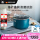 WMF德國進口廚具燉鍋煮鍋奈彩米Compact深湯鍋22cm-藍(lán)色婚嫁廚房好物
