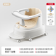YEESOOM嬰兒洗澡坐椅防滑浴凳兒童學(xué)坐泡澡神器寶寶洗澡盆坐椅浴桶多功能 全包圍豪華款溜溜車(chē)【送牽引繩】