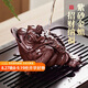 八千行紫砂茶寵金蟾擺件可養(yǎng)吸財(cái)高端茶桌茶臺擺件功夫茶具配件招財(cái)蟾蜍