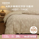 MIDO HOUSE銘都床上四件套2025新款雙層色織提花春夏床單被套床品套件-郁金 1.8m床笠款