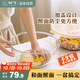 樹(shù)可帶蓋和面盆大號廚房專(zhuān)用食品級高硼硅玻璃揉活面碗烘焙打蛋發(fā)奶油