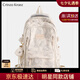 CRTNZO KROEZ輕奢小c&k書包初中高中大容量雙肩包女大學(xué)生背包高顏值書包簡約 米白大號-CK女包送女友老婆禮物
