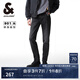 杰克·瓊斯（JACK&JONES）夏季自由靈動舒適彈力字母刺繡磨破褲子修身牛仔褲男裝225132011 A16深灰牛仔 32 175 W32/L32