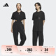 adidas情侶款加厚毛圈直筒束腳運(yùn)動(dòng)褲男女阿迪達(dá)斯官方輕運(yùn)動(dòng)   黑色   XXS