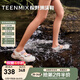 天美意鞋子女單鞋百搭涼鞋魔術貼女鞋戶外運動涉水鞋2025夏CLS34BH5 灰色 36