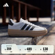 adidas「T頭鞋」VL COURT BOLD厚底增高板鞋德訓(xùn)鞋阿迪達(dá)斯輕運(yùn)動(dòng) 白/黑色   37