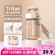希樂(lè)（cille）運(yùn)動(dòng)水杯大容量tritan學(xué)生杯子兒童水杯女生吸管杯夏季水杯男士