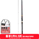 達億瓦（DAIWA）24新款銀狼.K 磯釣竿黑鯛磯竿浮游筏磯桿海釣岸釣竿 4.5m 1號 （1號-4.5米）
