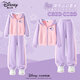 迪士尼迪士尼童裝休閑運動(dòng)女童套裝時(shí)尚百搭兒童秋季衣服顯瘦女孩褲子 【女童】迪妮結K淡紫羅 130 130cm