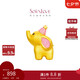 周大福SOINLOVE「萌寵」飛象黃金足金轉(zhuǎn)運(yùn)珠可愛女 VR1404七夕