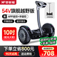 夢(mèng)多福電動(dòng)平衡車成人6-12歲智能體感10歲到15歲兒童雙輪腿控自動(dòng)平行車 10吋曜巖黑【54V三控+藍(lán)牙APP+越野炫光輪】 【智能維穩(wěn)自平衡 大人小孩都能玩】