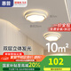 惠普陽臺燈走廊過道燈2025新款玄關(guān)入戶門廳燈簡約現(xiàn)代衣帽間小吸頂燈 36W 10㎡內(nèi)適用 立體光25cm三色