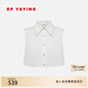 EP雅瑩飾品 白色疊穿裝飾假領(lǐng)打底內(nèi)搭 商場(chǎng)同款ZN02A 純棉襯衫領(lǐng) 3/M
