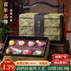 張萃豐 始于  1914中秋節(jié)月餅禮盒高檔禮盒裝新品送禮走親戚送客戶長(zhǎng)輩企業(yè)團(tuán)購(gòu)定制 福韻金蠶20餅18味